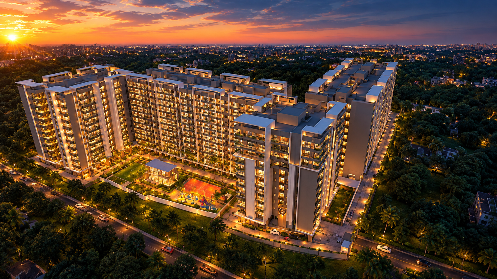 Basil Mountlords – 2, 3 & 4 BHK at Taljai Near Sahakar Nagar