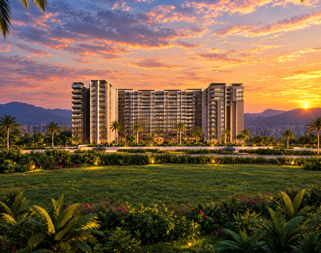 Basil Mountlords – 2, 3 & 4 BHK at Taljai Near Sahakar Nagar